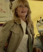 Jurassic World Dominion Ellie Sattler Cotton Brown Long Coat