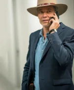 Justified City Primeval 2023 Timothy Olyphant Black Blazer