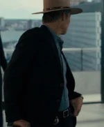 Justified City Primeval 2023 Timothy Olyphant Black Blazer