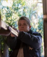 Justified Constable Bob Sweeney Black Bomber Jacket