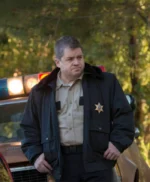 Justified Constable Bob Sweeney Black Bomber Jacket