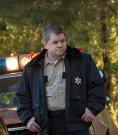 Justified Constable Bob Sweeney Black Bomber Jacket
