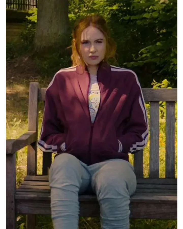 Karen Gillan Gunpowder Milkshake Track Jacket Karen Gillan Gunpowder Milkshake Track Jacket