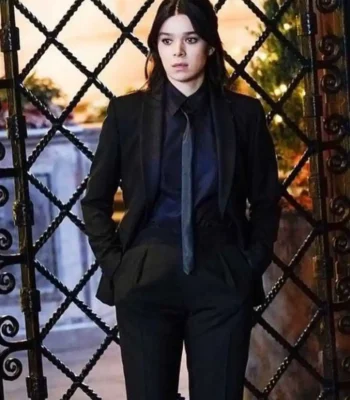 Kate Bishop Black Suit