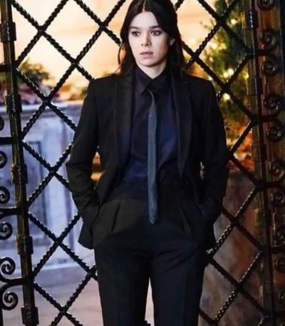 Kate Bishop Black Suit
