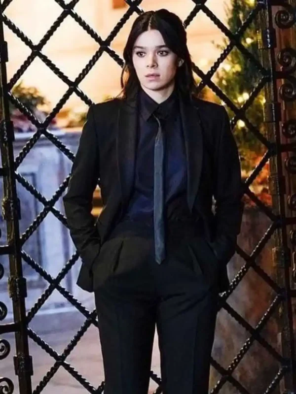 Kate Bishop Black Suit