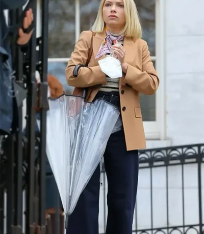 Kate Keller Gossip Girl Brown Blazer