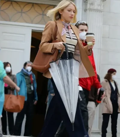 Kate Keller Gossip Girl Brown Blazer