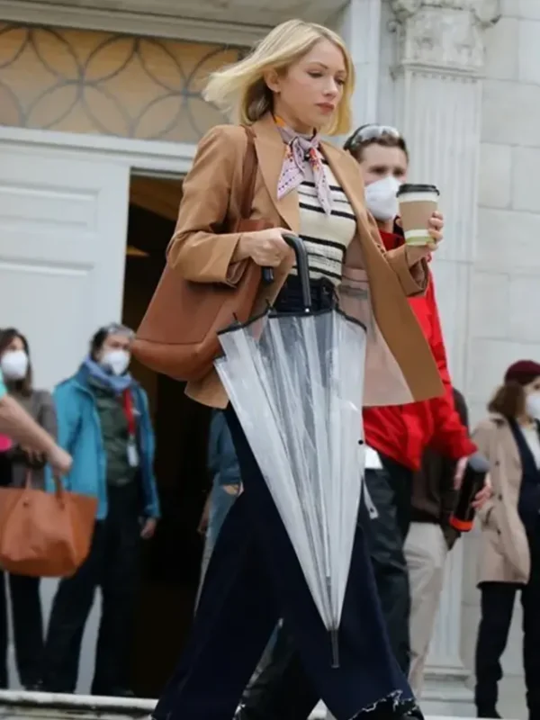 Kate Keller Gossip Girl Brown Blazer