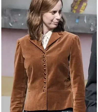 Fiona Everyone Else Burns 2023 Brown Coat