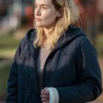 Kate Winslet Blue Hooded Jacket Mare of Easttown