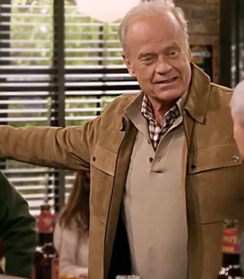 Kelsey Grammer Frasier Brown Jacket