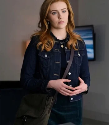 Kennedy McMann Nancy Drew Blue Jacket