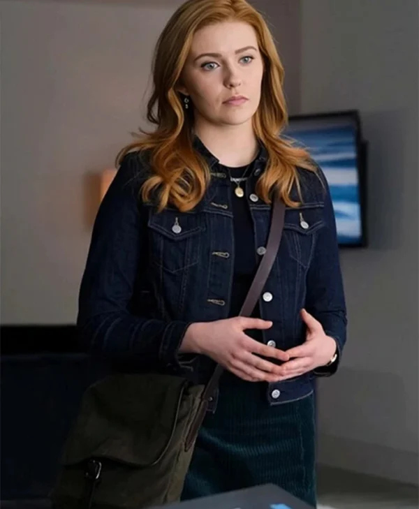 Kennedy McMann Nancy Drew Blue Jacket