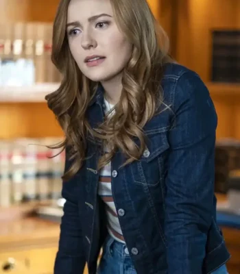 Kennedy McMann Nancy Drew Blue Jacket