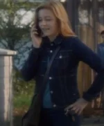 Kennedy McMann Nancy Drew Blue Jacket