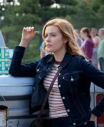 Kennedy McMann Nancy Drew Blue Jacket
