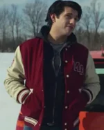 Kevin Alves Locke & Key Javi Varsity Maroon Jacket