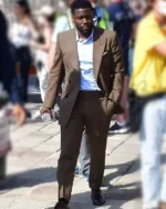 Kevin Hart Lift Brown Suit