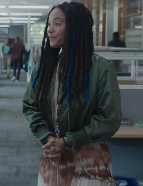 Kiersey Clemons Monarch Legacy of Monsters Bomber Jacket Kiersey Clemons Monarch Legacy of Monsters Bomber Jacket