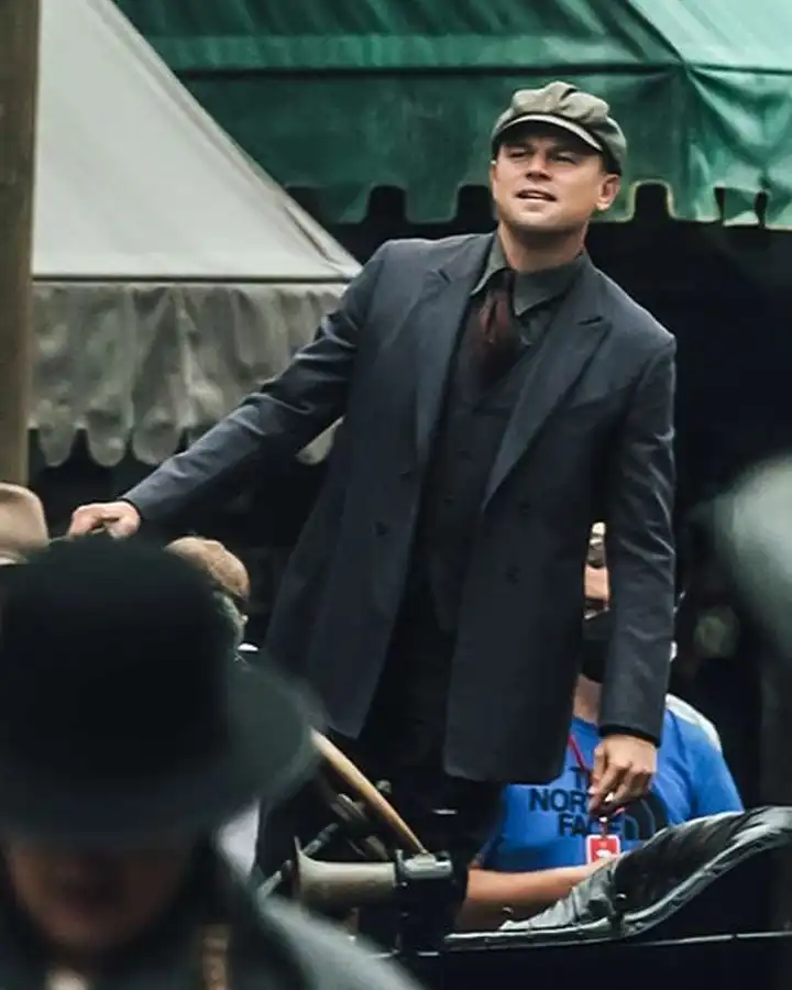 Killers of the Flower Moon Leonardo DiCaprio Black Blazer Killers of the Flower Moon Leonardo DiCaprio Black Blazer