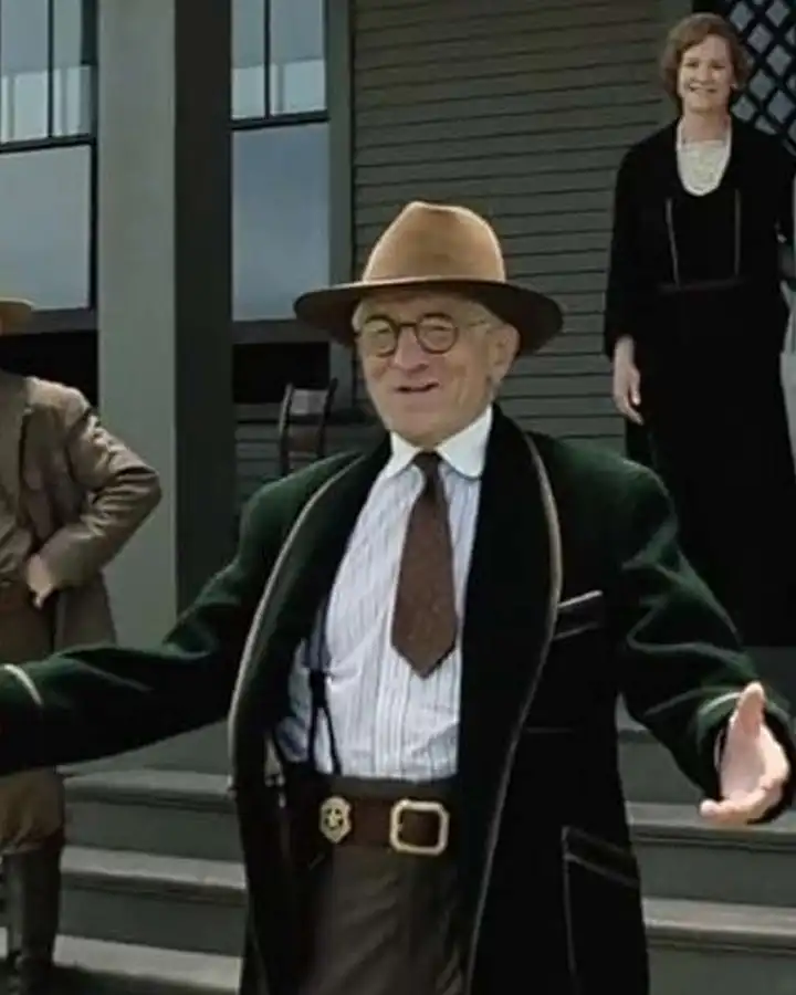 Killers of the Flower Moon Robert De Niro Green Blazer Killers of the Flower Moon Robert De Niro Green Blazer