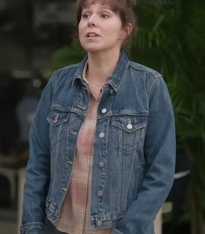 Killing It S02 Claudia O’Doherty Blue Jacket