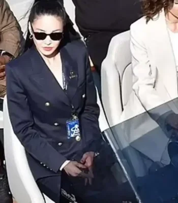 Kim Yoon-ji Lift Blue Suit
