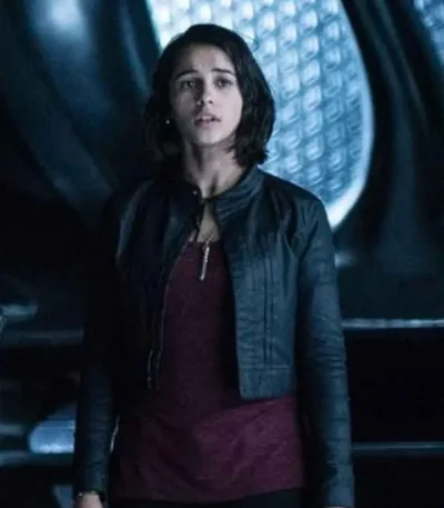 Kimberly Hart Power Rangers Leather Jacket