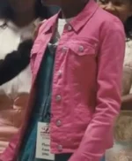 King Richard Saniyya Sidney Shirt Style Pink Jacket