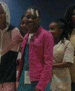 King Richard Saniyya Sidney Shirt Style Pink Jacket