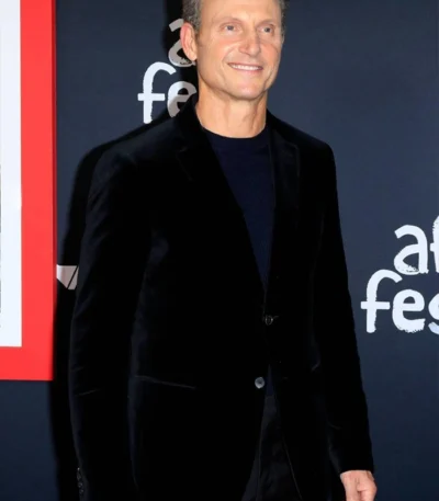 King Richard Tony Goldwyn Black Velvet Blazer Jacket