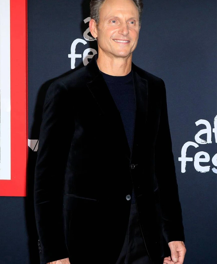 King Richard Tony Goldwyn Black Velvet Blazer Jacket King Richard Tony Goldwyn Black Velvet Blazer Jacket