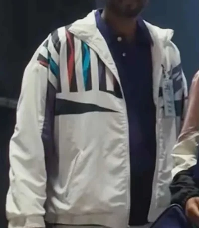 King Richard Will Smith White and Black Cotton Jacket