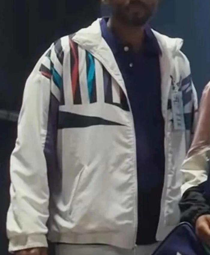 King Richard Will Smith White and Black Cotton Jacket King Richard Will Smith White and Black Cotton Jacket
