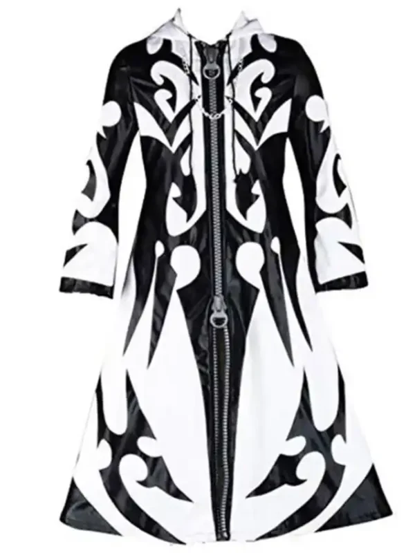 Kingdom Hearts Xemnas Long Leather Coat