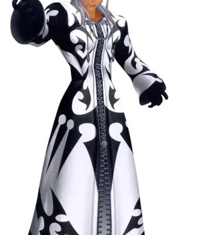 Kingdom Hearts Xemnas Long Leather Coat