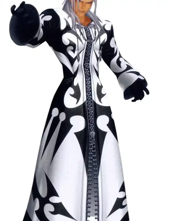Kingdom Hearts Xemnas Long Leather Coat
