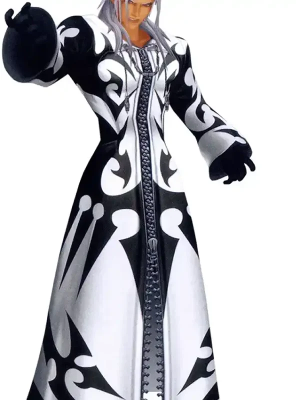 Kingdom Hearts Xemnas Long Leather Coat