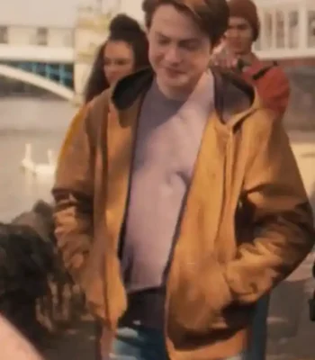 Heartstopper Nick Nelson Brown Cotton Jacket