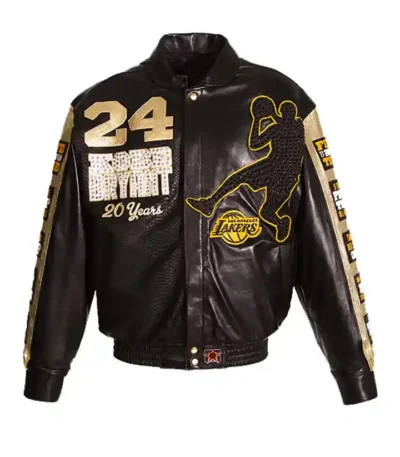 Kobe Bryant 20 Years Black Jacket