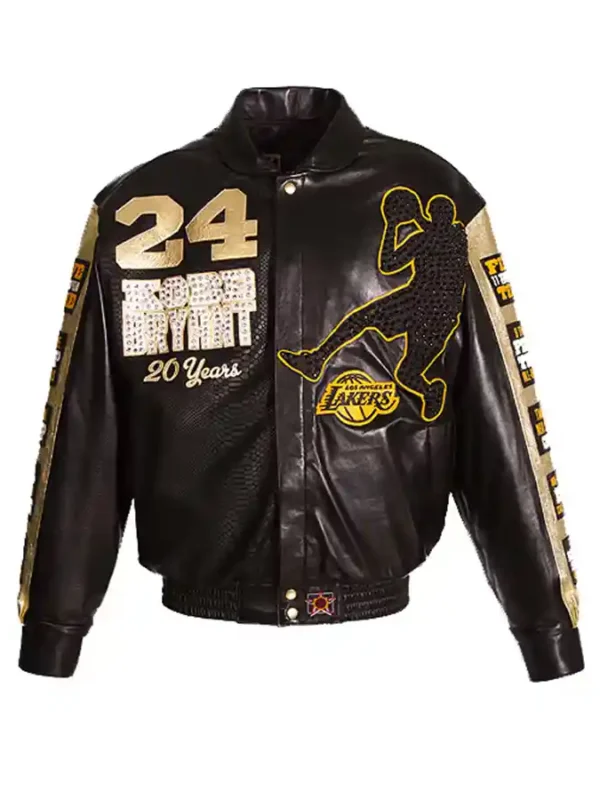 Kobe Bryant 20 Years Black Jacket