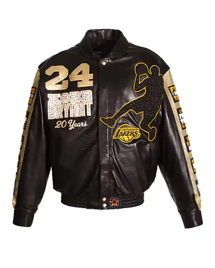 Kobe Bryant 20 Years Black Jacket Kobe Bryant 20 Years Black Jacket