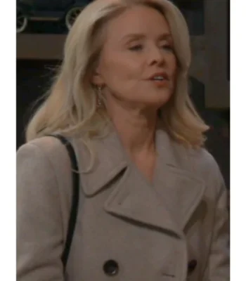 Kristina Wagner General Hospital Wool Peacoat