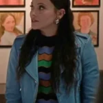 Lacey Quinn Found S02 Blue Leather Jacket