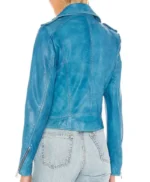Lacey Quinn Found S02 Blue Leather Jacket