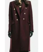 Laura Collins General Hospital Wool Long Coat
