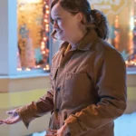 Let It Snow Liv Hewson Brown Jacket