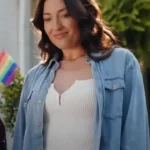 Lexie Contursi Lady Ballers Blue Denim Jacket