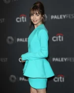 Lily Collins Emily in Paris S03 Blue Blazer